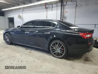 2015 Maserati Quattroporte S Q4 z VIN ZAM56RRA5F1158269, wystawiony jako Copart lot #50154015 z przebiegiem 59 635 mil mil oraz Szkody całkowita. Historia ofert i sprzedaży dostępna na DreamBid. Obrazek 2.