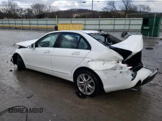 2014 Mercedes-Benz C-Class C 250 Sport with VIN WDDGF4HB6ER308485, listed as a Copart auction lot 60098384 with 47,516 mi miles and Salvage Title. Bid and sale history available at carsss.com. Image 2.