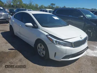 2018 Kia Forte LX with VIN 3KPFK4A78JE235892, listed as a IAAI auction lot 41832507 with 169,727 mi miles. Bid and sale history available at carsss.com. Image 1.