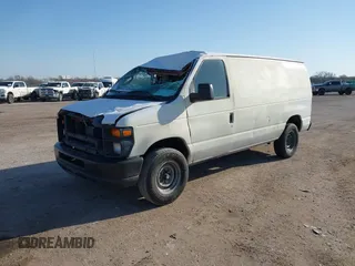 2011 Ford Econoline Cargo Commercial with VIN 1FTSE3EL8BDA38778, listed as a IAAI auction lot 41778123 with 320,636 mi miles. Bid and sale history available at carsss.com. Image 2.