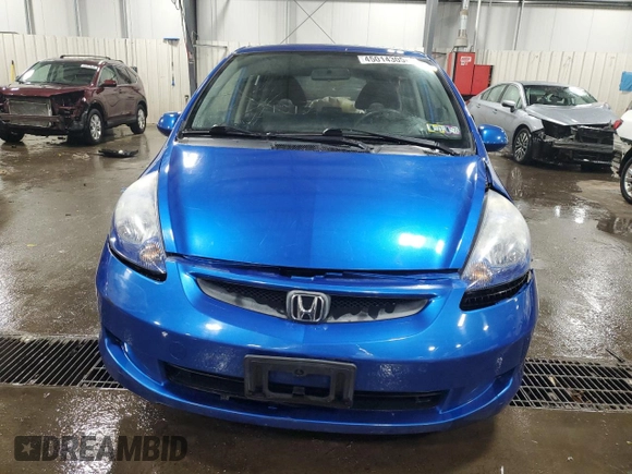 2008 Honda Fit with VIN JHMGD37498S059494, listed as a Copart auction lot 45014305 with 83,361 mi miles and Salvage Title. Bid and sale history available at carsss.com. Image 5.