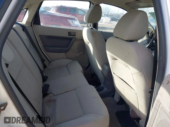 2008 Ford Focus S with VIN 1FAHP34N98W264337, listed as a IAAI auction lot 41414660 with 151,938 mi miles. Bid and sale history available at carsss.com. Image 8.