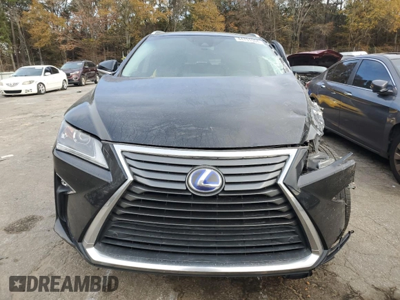 2017 Lexus RX with VIN 2T2BGMCA0HC011089, listed as a Copart auction lot 84791604 with 109,349 mi miles and Salvage Title. Bid and sale history available at carsss.com. Image 5.