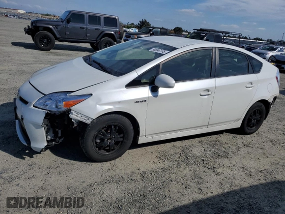 2015 Toyota Prius Four with VIN JTDKN3DU9F1972224, listed as a Copart auction lot 50846155 with 110,106 mi miles and Salvage Title. Bid and sale history available at carsss.com. Image 1.