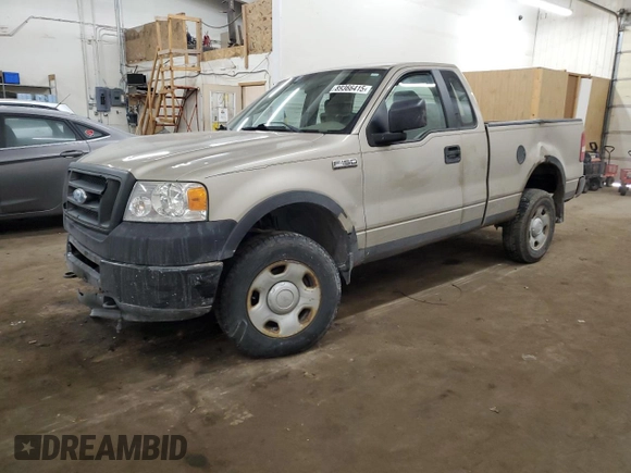 2007 Ford F-150 XL z VIN 1FTRF14WX7KB93881, wystawiony jako Copart lot #89366415 z przebiegiem 114 286 mil mil oraz Szkoda całkowita • Salvage title. Historia ofert i sprzedaży dostępna na DreamBid. Obrazek 1.