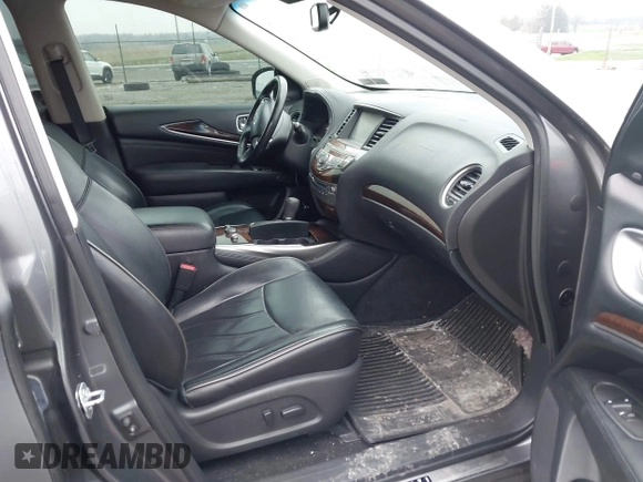 2015 Infiniti QX60 with VIN 5N1AL0MMXFC532738, listed as a IAAI auction lot 41995957 with 155,495 mi miles. Bid and sale history available at carsss.com. Image 5.