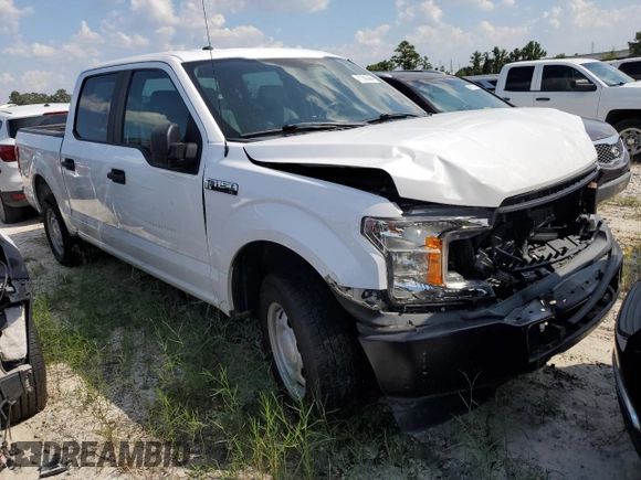 2019 Ford F-150 XL with VIN 1FTEW1CBXKKF14856, listed as a Copart auction lot 71306444 with 100,057 mi miles and Salvage title. Bid and sale history available at DreamBid. Image 4.