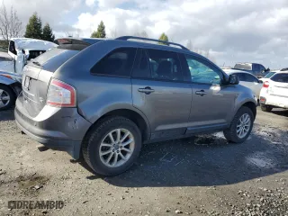 2010 Ford Edge SEL with VIN 2FMDK4JC7ABB59105, listed as a Copart auction lot 87074604 with 0 mi miles and Non Repairable. Bid and sale history available at carsss.com. Image 3.