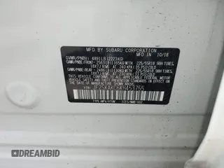 2019 Subaru Forester Special Sports с VIN JF2SKAKC6KH453755, выставлен на аукционе IAAI как лот 42611021 с пробегом 80 278 миль миль и . История ставок и продаж доступна на DreamBid. Изображение 9.
