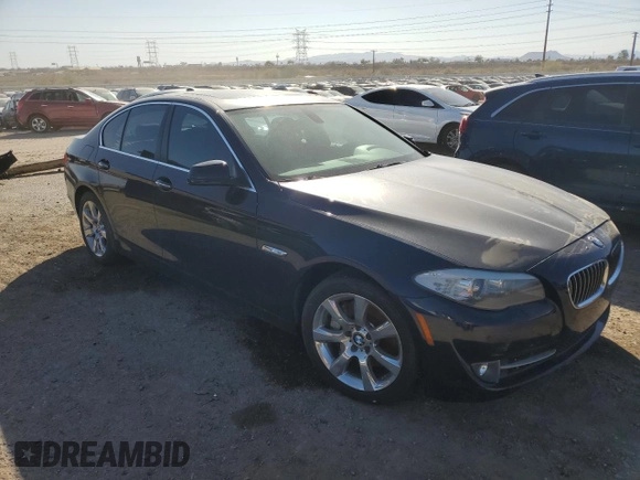 2012 BMW 5 Series 550i with VIN WBAFR9C52CDV58714, listed as a Copart auction lot 43916525 with 87,196 mi miles and Clean Title. Bid and sale history available at carsss.com. Image 4.