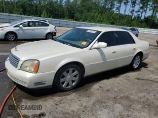 2002 Cadillac DeVille z VIN 1G6KD54Y02U259936, wystawiony jako Copart lot #61968775 z przebiegiem Nie podano mil oraz Szkoda całkowita • Salvage title. Historia ofert i sprzedaży dostępna na DreamBid. Obrazek 1.