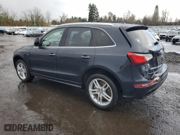 2017 Audi Q5 Premium Plus with VIN WA1D7AFP5HA001992, listed as a Copart auction lot 46719625 with 70,737 mi miles and Salvage title. Bid and sale history available at DreamBid. Image 2.