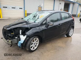 2016 Ford Fiesta SE with VIN 3FADP4EJ8GM165894, listed as a Copart auction lot 52766795 with 0 mi miles and Salvage Title. Bid and sale history available at carsss.com. Image 1.
