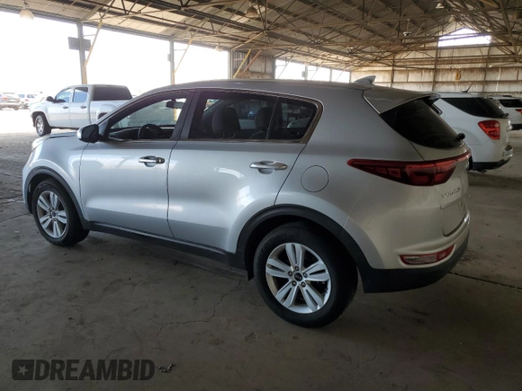 2019 Kia Sportage LX with VIN KNDPM3AC5K7527748, listed as a Copart auction lot 53169535 with 75,718 mi miles and Salvage Title. Bid and sale history available at DreamBid. Image 2.