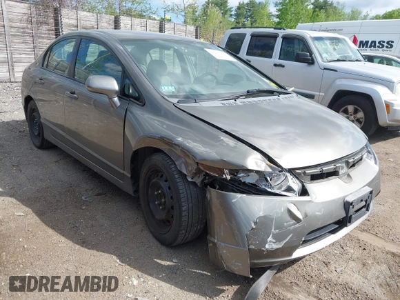 2006 Honda Civic LX z VIN 2HGFA16576H524297, wystawiony jako IAAI lot #42205155 z przebiegiem 173 763 mil mil oraz . Historia ofert i sprzedaży dostępna na DreamBid. Obrazek 1.