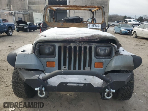 1990 Jeep Wrangler "S" with VIN 2J4FY19E1LJ550785, listed as a Copart auction lot 41930685 with 0 mi miles and Non Repairable. Bid and sale history available at carsss.com. Image 5.