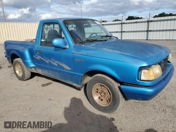 1993 Ford Ranger Splash with VIN 1FTCR10A7PPB03077, listed as a Copart auction lot 80391824 with 49,122 mi miles and Clean title. Bid and sale history available at DreamBid. Image 4.