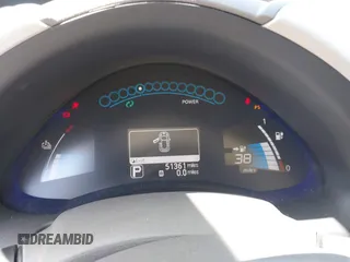 2013 Nissan LEAF SL with VIN 1N4AZ0CP5DC418535, listed as a IAAI auction lot 42084970 with 51,361 mi miles and . Bid and sale history available at DreamBid. Image 7.