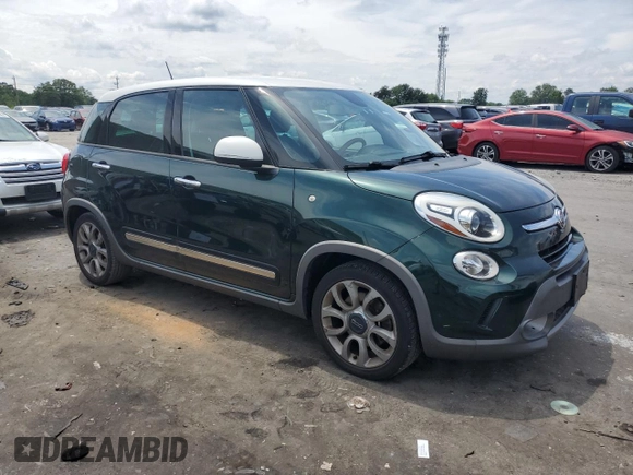 2016 FIAT 500L Trekking with VIN ZFBCFADH6GZ037273, listed as a Copart auction lot 63826924 with 84,926 mi miles and Salvage Title. Bid and sale history available at carsss.com. Image 4.