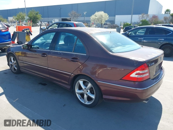 2006 Mercedes-Benz C 230 Sport with VIN WDBRF52H46A878392, listed as a IAAI auction lot 41849441 with 169,072 mi miles and . Bid and sale history available at carsss.com. Image 3.