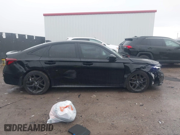 2025 Honda Civic Sport with VIN 2HGFE2F54SH538937, listed as a IAAI auction lot 42177510 with 5,182 mi miles and . Bid and sale history available at DreamBid. Image 13.