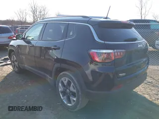 2020 Jeep Compass Limited with VIN 3C4NJCCB9LT187666, listed as a IAAI auction lot 41777761 with 80,129 mi miles and . Bid and sale history available at DreamBid. Image 3.
