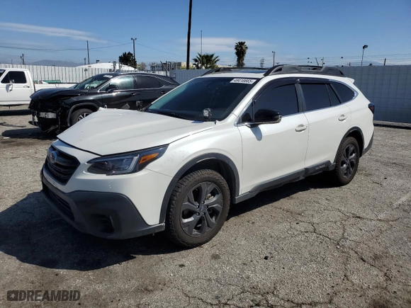 2022 Subaru Outback Onyx Edition XT with VIN 4S4BTGLD3N3214585, listed as a Copart auction lot 49418665 with 76,706 mi miles and Salvage Title. Bid and sale history available at carsss.com. Image 1.
