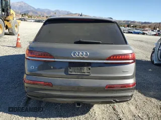 2020 Audi Q7 Premium Plus with VIN WA1LXAF70LD002518, listed as a Copart auction lot 86742944 with 46,961 mi miles and Salvage Title. Bid and sale history available at carsss.com. Image 6.