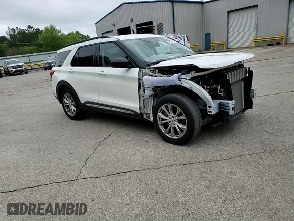 2020 Ford Explorer XLT with VIN 1FMSK7DHXLGC74728, listed as a Copart auction lot 50770525 with 47,751 mi miles and Salvage Title. Bid and sale history available at carsss.com. Image 12.