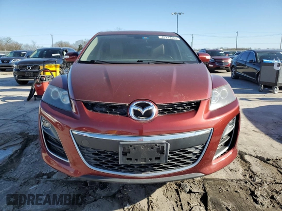 2011 Mazda CX-7 s Grand Touring with VIN JM3ER2D36B0394092, listed as a Copart auction lot 48713185 with 0 mi miles and Clean Title. Bid and sale history available at carsss.com. Image 5.