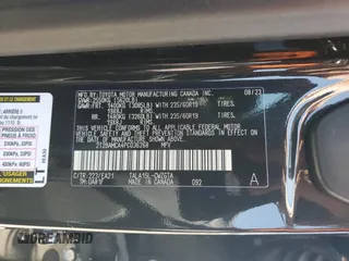 2023 Lexus RX 350 with VIN 2T2BAMCA4PC036268, listed as a Copart auction lot 62790625 with 35,613 mi miles and Salvage title. Bid and sale history available at DreamBid. Image 13.