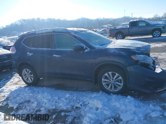 2016 Nissan Rogue S with VIN KNMAT2MT4GP651385, listed as a IAAI auction lot 41260834 with 120,932 mi miles and . Bid and sale history available at DreamBid. Image 13.