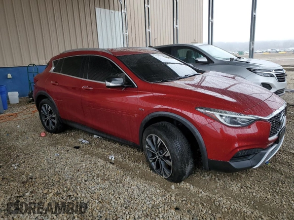 2018 Infiniti QX30 Premium with VIN SJKCH5CR7JA061030, listed as a Copart auction lot 86605824 with 94,717 mi miles and Clean title. Bid and sale history available at DreamBid. Image 4.