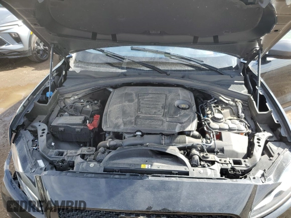 2020 Jaguar F-Pace with VIN SADCX2GX5LA625309, listed as a Copart auction lot 47579175 with 30,898 mi miles and Salvage title. Bid and sale history available at DreamBid. Image 12.
