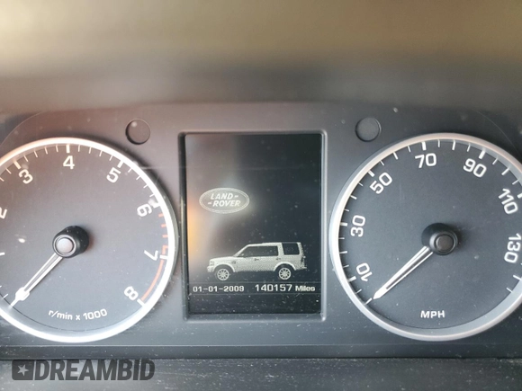 2012 Land Rover LR4 HSE with VIN SALAG2D44CA608846, listed as a Copart auction lot 59577375 with 140,157 mi miles and Salvage title. Bid and sale history available at DreamBid. Image 9.