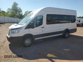 2019 Ford Transit Passenger XL with VIN 1FBVU4XMXKKB26565, listed as a Copart auction lot 70501504 with 82,291 mi miles and Salvage Title. Bid and sale history available at DreamBid. Image 1.