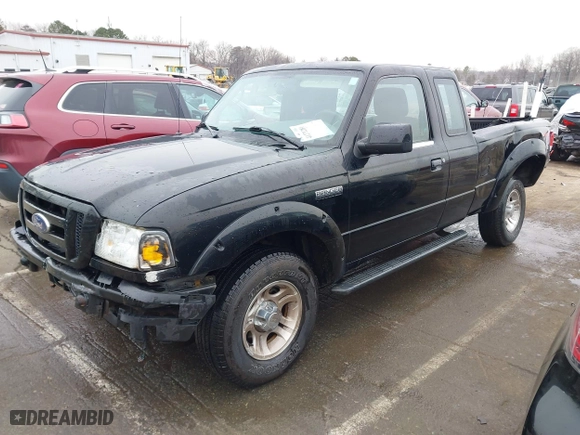 2010 Ford Ranger XL with VIN 1FTKR1EE3APA08191, listed as a IAAI auction lot 41271281 with 122,628 mi miles. Bid and sale history available at carsss.com. Image 2.