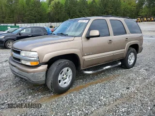 2003 Chevrolet Tahoe LT with VIN 1GNEC13Z83R217655, listed as a Copart auction lot 52089175 with 204,015 mi miles and Salvage title. Bid and sale history available at DreamBid. Image 1.