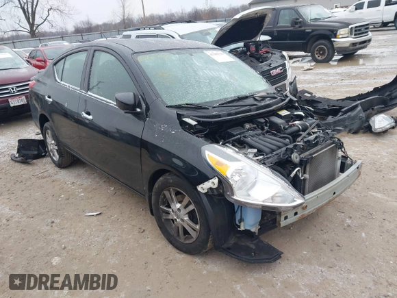 2016 Nissan Versa SV with VIN 3N1CN7AP7GL854440, listed as a IAAI auction lot 41510489 with 61,405 mi miles. Bid and sale history available at carsss.com. Image 1.