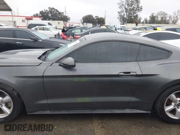 2017 Ford Mustang V6 with VIN 1FA6P8AMXH5227044, listed as a IAAI auction lot 41570817 with 80,997 mi miles and . Bid and sale history available at carsss.com. Image 14.