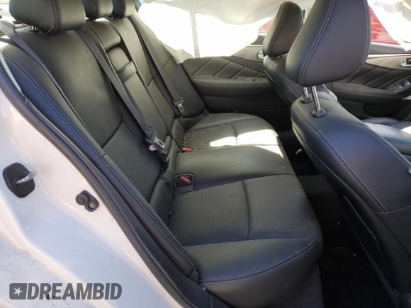 2017 Infiniti Q50 Red Sport 400 with VIN JN1FV7AR9HM870161, listed as a Copart auction lot 48852795 with 68,890 mi miles and Salvage title. Bid and sale history available at DreamBid. Image 10.