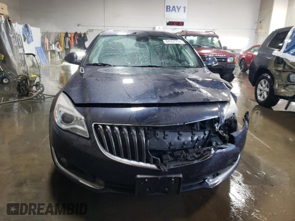2017 Buick Regal Premium II with VIN 2G4GR5GX1H9134114, listed as a Copart auction lot 84557774 with 69,349 mi miles and Salvage Title. Bid and sale history available at carsss.com. Image 5.