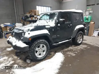 2017 Jeep Wrangler Sport with VIN 1C4AJWAG7HL606695, listed as a IAAI auction lot 41520359 with 112,926 mi miles and . Bid and sale history available at DreamBid. Image 17.