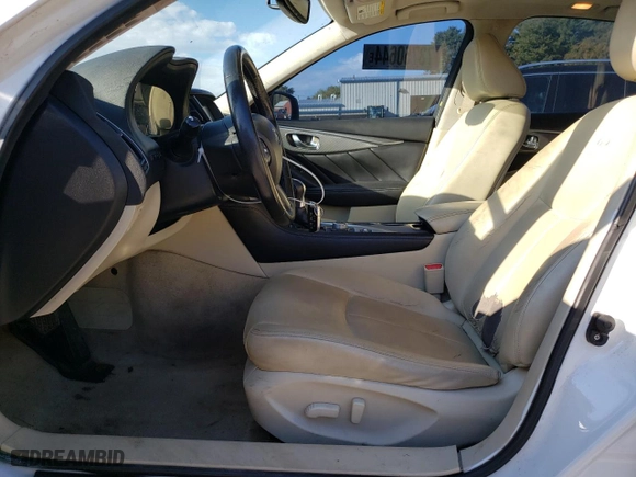 2015 Infiniti Q50 with VIN JN1BV7AR9FM396109, listed as a Copart auction lot 73750644 with 138,477 mi miles and Salvage Title. Bid and sale history available at carsss.com. Image 7.