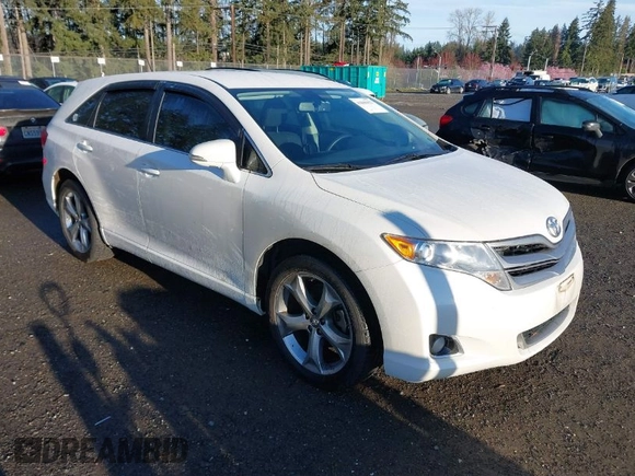 2013 Toyota Venza LE with VIN 4T3BK3BB2DU077232, listed as a IAAI auction lot 41860453 with 120,518 mi miles. Bid and sale history available at carsss.com. Image 1.