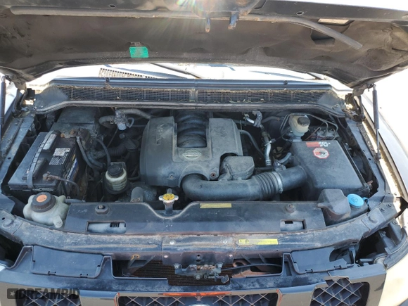 2004 Nissan Titan LE with VIN 1N6AA07B74N563125, listed as a Copart auction lot 59630134 with 161,549 mi miles and Clean Title. Bid and sale history available at carsss.com. Image 11.