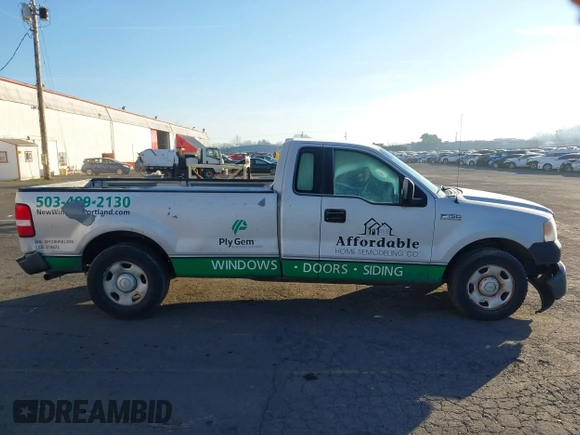 2008 Ford F-150 XL with VIN 1FTRF12258KC54345, listed as a IAAI auction lot 41011640 with 167,840 mi miles. Bid and sale history available at carsss.com. Image 13.
