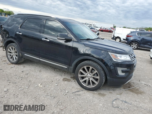 2016 Ford Explorer Limited z VIN 1FM5K8F84GGB16410, wystawiony jako Copart lot #53116735 z przebiegiem 141 664 mil mil oraz Szkoda całkowita • Salvage title. Historia ofert i sprzedaży dostępna na DreamBid. Obrazek 4.