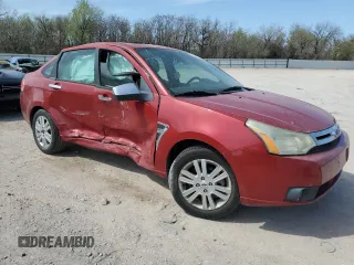 2009 Ford Focus SEL with VIN 1FAHP37NX9W234373, listed as a Copart auction lot 51001635 with 0 mi miles and Salvage Title. Bid and sale history available at carsss.com. Image 4.