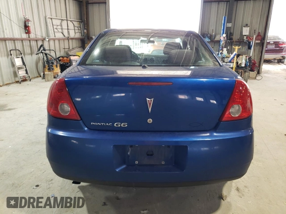 2007 Pontiac G6 1SV Value Leader with VIN 1G2ZF58B374202489, listed as a Copart auction lot 46101315 with 192,922 mi miles and Salvage Title. Bid and sale history available at carsss.com. Image 6.
